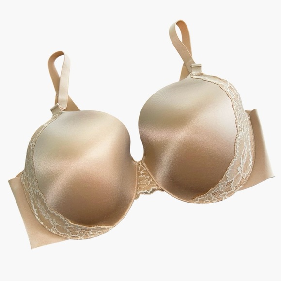 Soma Other - SOMA Bra Vanishing back Perfect coverage Underwire Lace trim 38DD/38E Like New